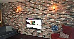 Tv Arkasına Duvar Dekorasyonu