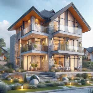 Dublex Villa Dış Cephe Modelleri