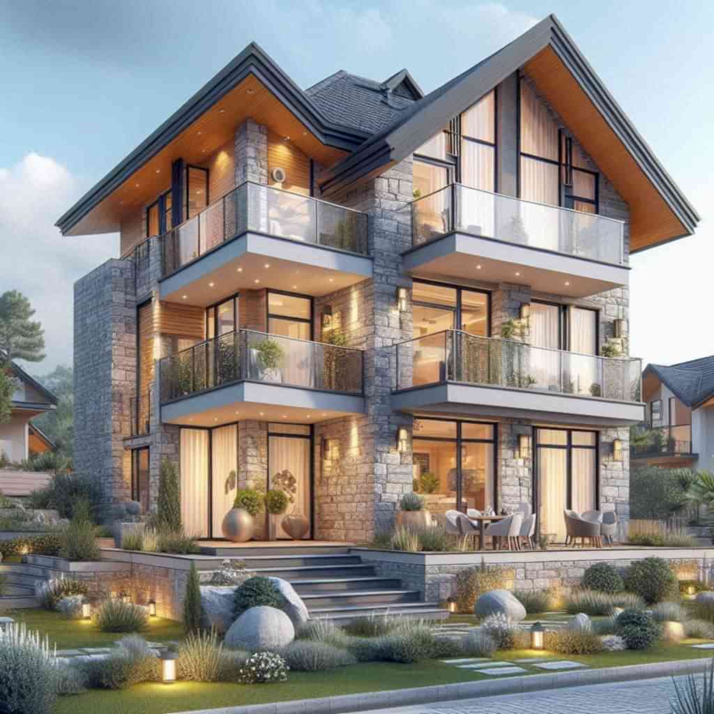 Dublex Villa Dış Cephe Modelleri