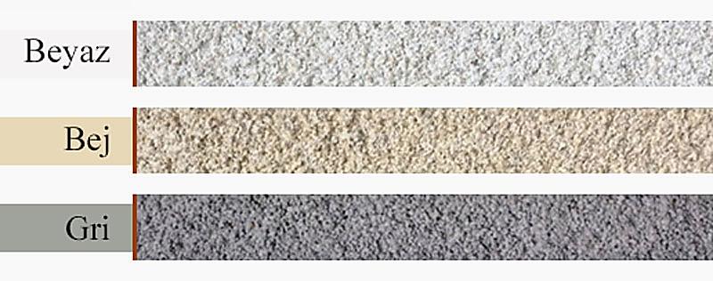 Taş Duvar Derz Dolgu Renkleri