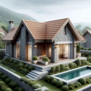 Tek Katlı Villa Dış Cephe Modelleri